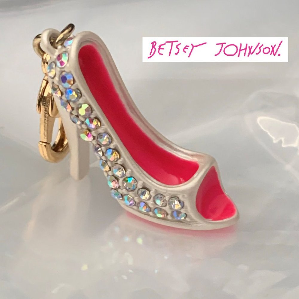 Betsey Johnson Large High Heel Charm